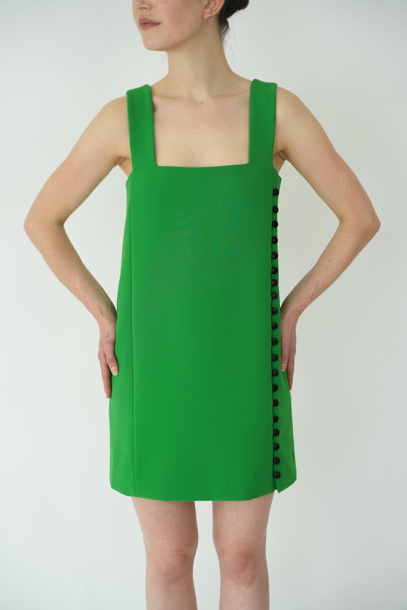 bonnie square-neck tower dress