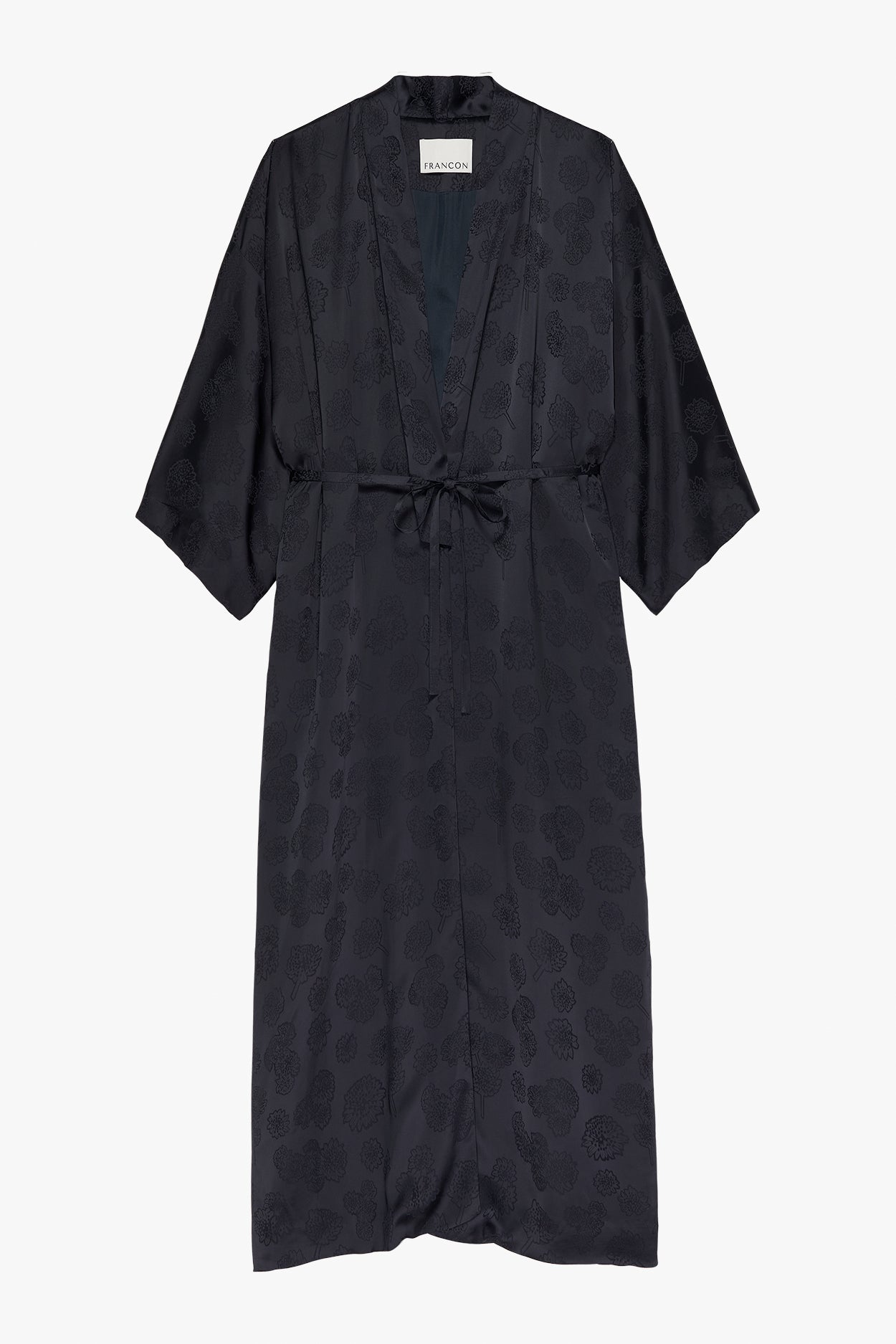 satin jacquard kimono lake house dress